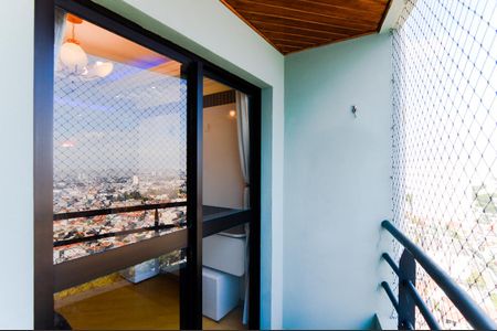 Varanda da Sala de apartamento para alugar com 3 quartos, 66m² em Gopouva, Guarulhos