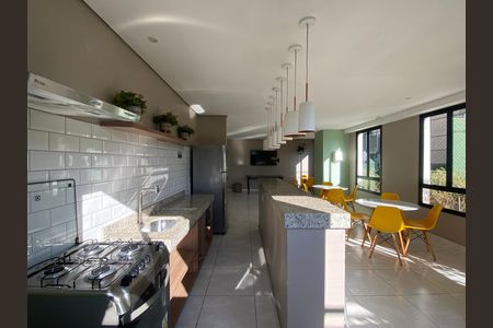 Apartamento para alugar com 35m², 1 quarto e 1 vaga Apartamento para alugar com 35m², 1 quarto e 1 vagaÁrea comum - Salão de festas