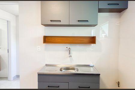 Cozinha  de apartamento para alugar com 2 quartos, 48m² em Conjunto Habitacional Padre Manoel da Nobrega, São Paulo