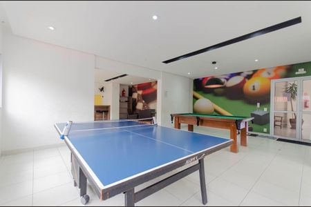 Área Comum - Sala de Jogos  de apartamento à venda com 2 quartos, 52m² em Chácara Cruzeiro do Sul, São Paulo
