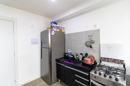 Cozinha de apartamento para alugar com 2 quartos, 37m² em Residencial Parque da Fazenda, Campinas
