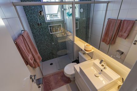 Apartamento à venda com 117m², 3 quartos e 2 vagasBanheiro da Suíte 1
