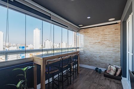 Varanda de apartamento à venda com 3 quartos, 110m² em Vila Brasilio Machado, São Paulo