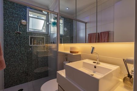 Apartamento à venda com 117m², 3 quartos e 2 vagasBanheiro da Suíte 1