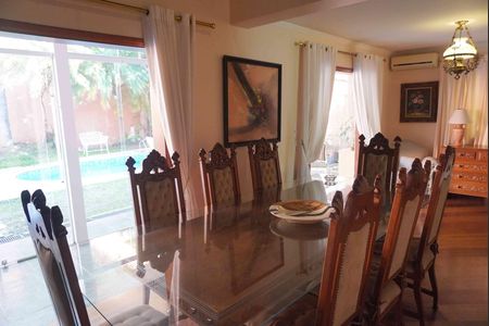 Sala de Jantar de casa de condomínio para alugar com 2 quartos, 360m² em Residencial Quatro (alphaville), Santana de Parnaíba