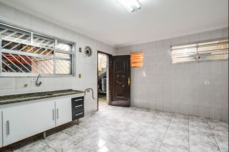 Cozinha de casa para alugar com 1 quarto, 63m² em Cidade São Jorge, Santo André