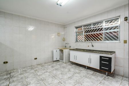 Cozinha de casa para alugar com 1 quarto, 63m² em Cidade São Jorge, Santo André