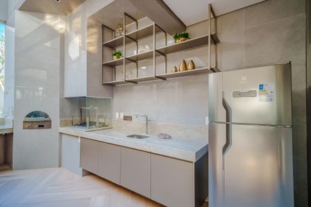 Área comum - Churrasqueira de kitnet/studio à venda com 1 quarto, 22m² em Butantã, São Paulo