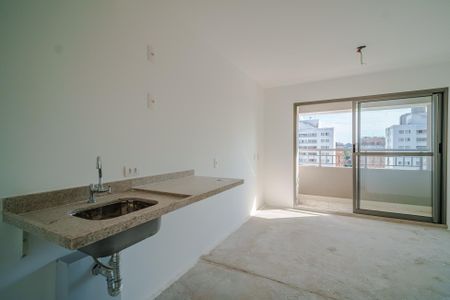 Cozinha de kitnet/studio à venda com 1 quarto, 22m² em Butantã, São Paulo