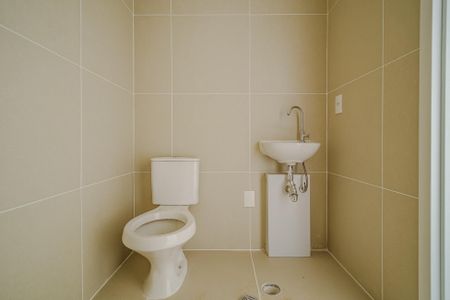 Banheiro de kitnet/studio à venda com 1 quarto, 25m² em Butantã, São Paulo