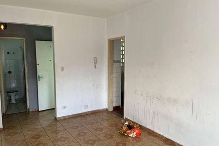 Sala de apartamento para alugar com 3 quartos, 110m² em Paquetá, Santos