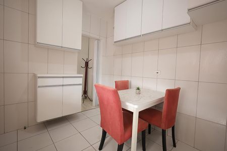 Cozinha de casa para alugar com 1 quarto, 50m² em Jardim Milena, Santo André