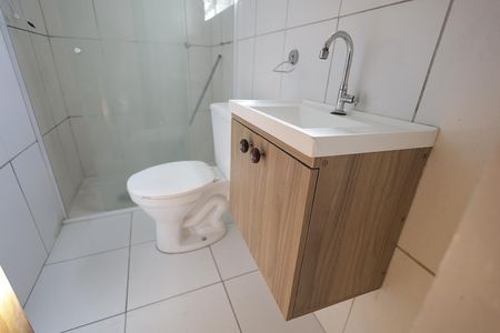 Casa para alugar com 50m², 1 quarto e sem vaga Casa para alugar com 50m², 1 quarto e sem vagaBanheiro