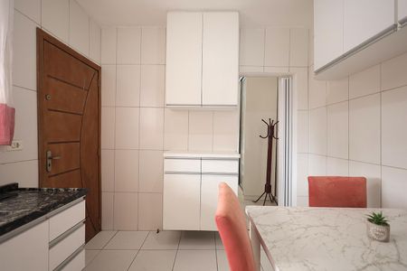 Cozinha de casa para alugar com 1 quarto, 50m² em Jardim Milena, Santo André