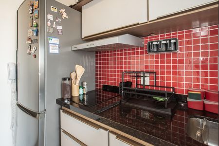 Cozinha de kitnet/studio à venda com 1 quarto, 38m² em Mirandópolis, São Paulo