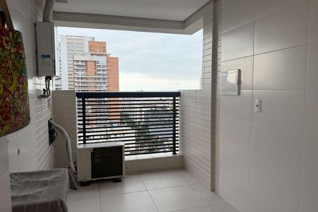 Área de Serviço de apartamento para alugar com 2 quartos, 87m² em Gonzaga, Santos