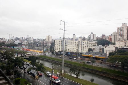 Vista da sala de apartamento para alugar com 1 quarto, 42m² em Partenon, Porto Alegre