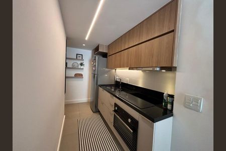 Cozinha de kitnet/studio à venda com 1 quarto, 36m² em Flamengo, Rio de Janeiro
