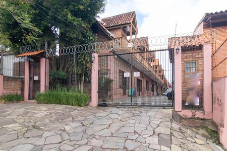 Fachada de casa de condomínio à venda com 1 quarto, 25m² em Glória, Porto Alegre