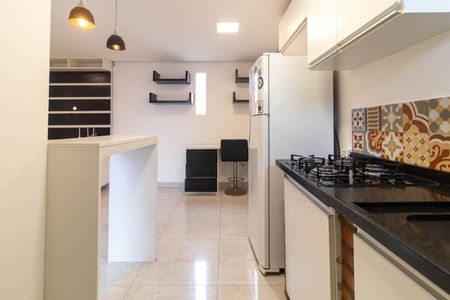 Cozinha de casa de condomínio à venda com 1 quarto, 25m² em Glória, Porto Alegre