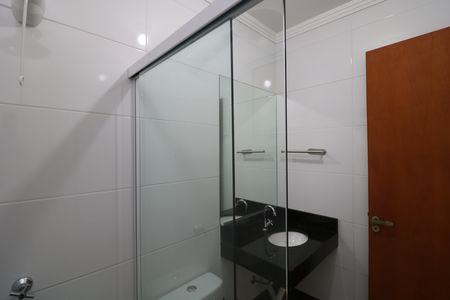 Banheiro de apartamento para alugar com 2 quartos, 43m² em Chácara Mafalda, São Paulo