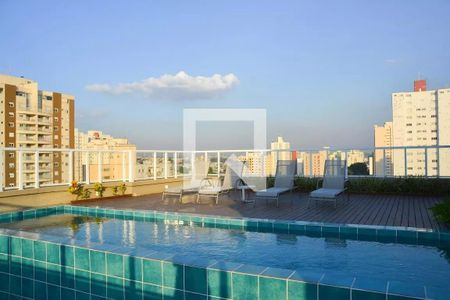 Piscina de apartamento para alugar com 1 quarto, 44m² em Santa Paula, São Caetano do Sul