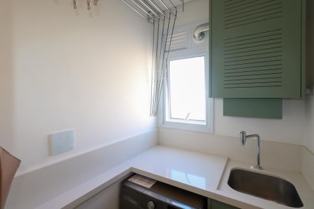 Área de Serviço de apartamento para alugar com 1 quarto, 44m² em Santa Paula, São Caetano do Sul