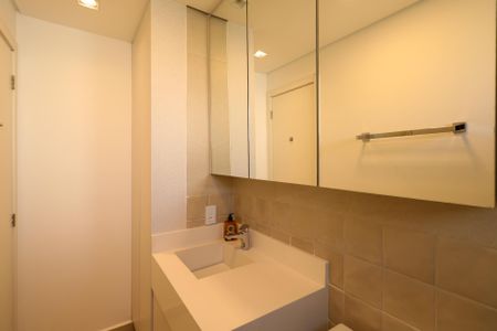 Banheiro de apartamento para alugar com 1 quarto, 44m² em Santa Paula, São Caetano do Sul