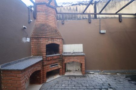 Área comum - Churrasqueira de apartamento para alugar com 2 quartos, 62m² em Jardim Tres Marias, Guarujá