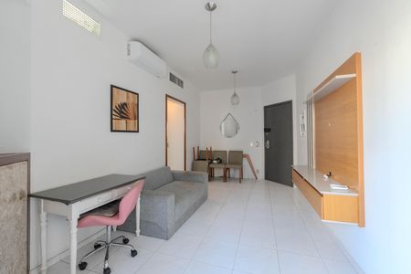 Sala de apartamento para alugar com 1 quarto, 40m² em Consolação, São Paulo