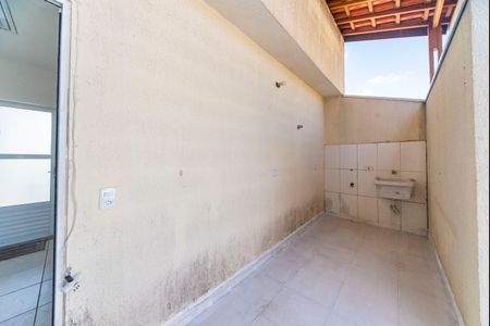 Área de Serviço de apartamento à venda com 2 quartos, 80m² em Vila Guarani, Santo André