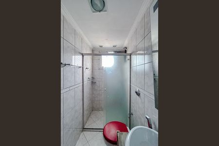 Banheiro de apartamento à venda com 2 quartos, 63m² em Chácara Seis de Outubro, São Paulo