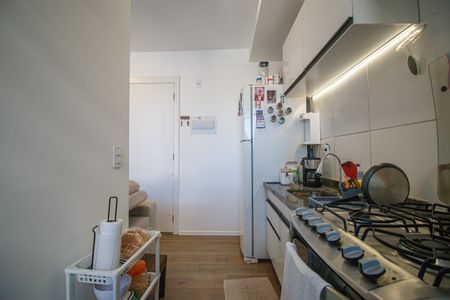 Cozinha e Área de Serviço de apartamento para alugar com 2 quartos, 52m² em Santo Cristo, Rio de Janeiro