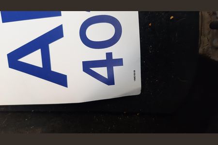 Placa instalada de casa de condomínio para alugar com 2 quartos, 64m² em Santo Andre, Belo Horizonte