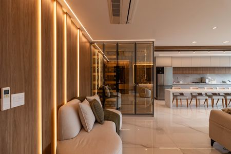Apartamento para alugar com 162m², 3 quartos e 3 vagas Apartamento para alugar com 162m², 3 quartos e 3 vagasSala