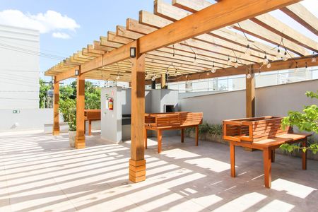 Área comum - Churrasqueira de apartamento à venda com 2 quartos, 53m² em Olaria, Canoas