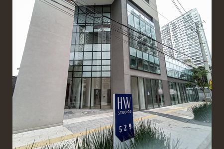 Fachada de kitnet/studio para alugar com 1 quarto, 24m² em Santo Amaro, São Paulo