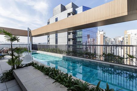 Área comum - Piscina de apartamento à venda com 2 quartos, 80m² em Itaim Bibi, São Paulo