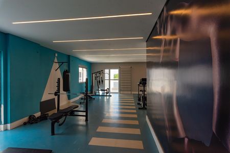 Apartamento para alugar com 44m², 2 quartos e 1 vaga Apartamento para alugar com 44m², 2 quartos e 1 vagaÁrea comum - Academia