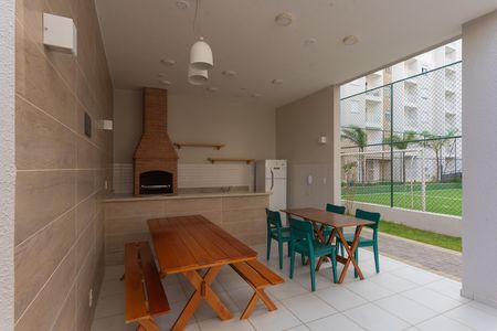 Área comum - Churrasqueira de apartamento para alugar com 2 quartos, 44m² em Jardim Ipaussurama, Campinas