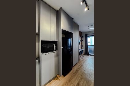 Cozinha de kitnet/studio para alugar com 1 quarto, 30m² em Belenzinho, São Paulo