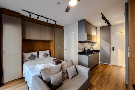 Studio de kitnet/studio para alugar com 1 quarto, 30m² em Belenzinho, São Paulo