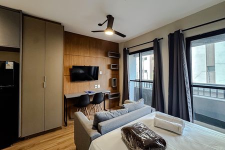 Studio de kitnet/studio para alugar com 1 quarto, 30m² em Belenzinho, São Paulo