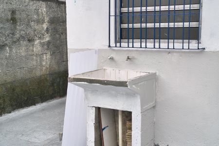 Área de Serviço de casa para alugar com 1 quarto, 80m² em Jardim Melvi, Praia Grande