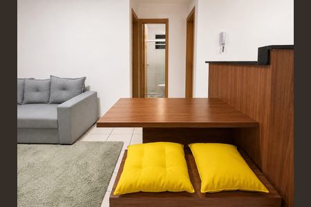 Sala de apartamento para alugar com 2 quartos, 45m² em Shopping Park, Uberlândia