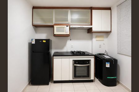 Cozinha de apartamento para alugar com 2 quartos, 45m² em Shopping Park, Uberlândia