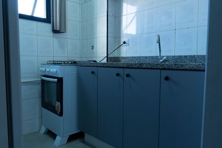 Cozinha de apartamento para alugar com 1 quarto, 38m² em Higienópolis, Piracicaba