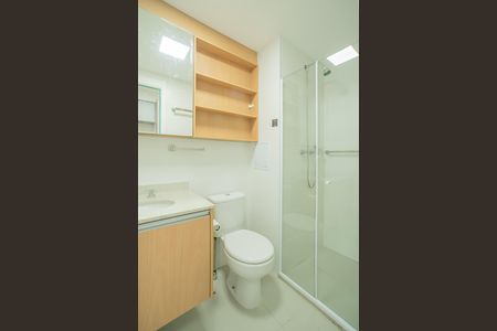 Studio à venda com 27m², 1 quarto e sem vaga Studio à venda com 27m², 1 quarto e sem vagaBanheiro