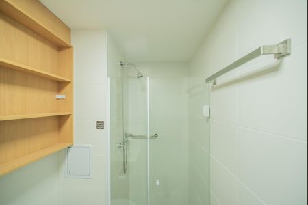Studio à venda com 27m², 1 quarto e sem vaga Studio à venda com 27m², 1 quarto e sem vagaBanheiro