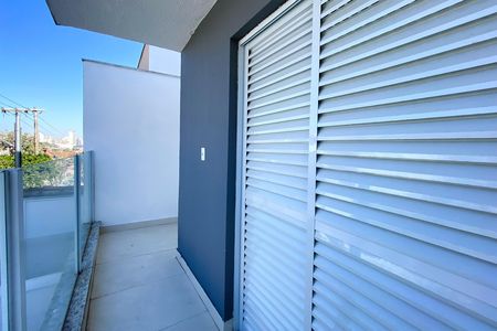 Varanda da Suite 1 de casa à venda com 3 quartos, 124m² em Santa Efigênia, Belo Horizonte